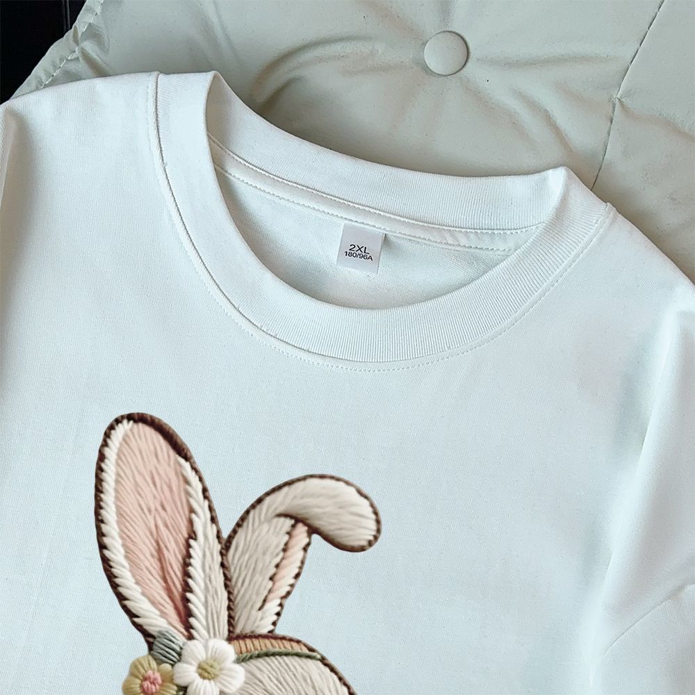 DEKKRY Embroidered Oversized T-Shirt