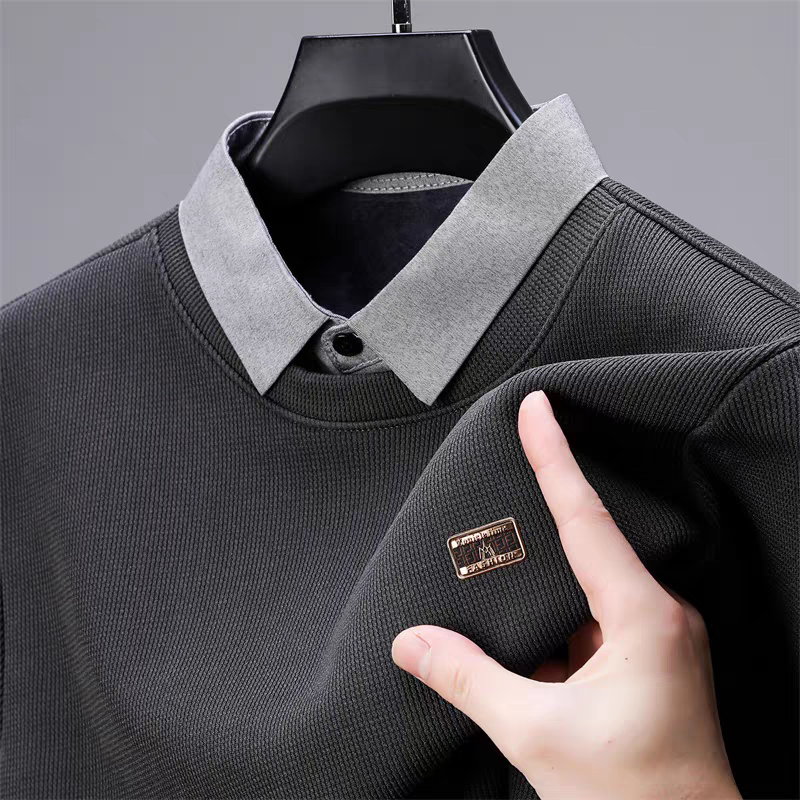 Elite Ribbed-Weave Sweat Shirt