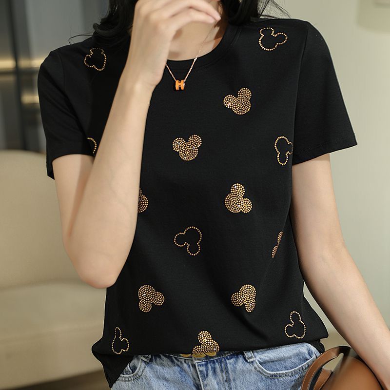 Mickey-Inspired Studded T-Shirts