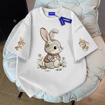 DEKKRY Embroidered Oversized T-Shirt