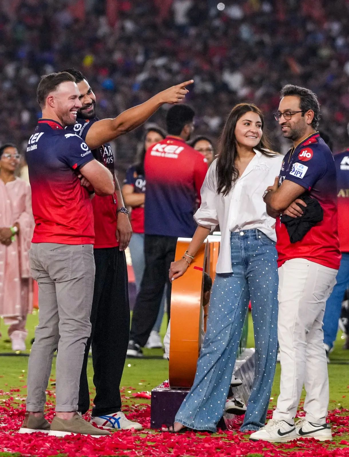 Sandra Pearl Denim Jeans